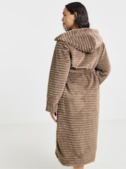 Simply Be Brown Pretty Secrets Luxury Robe - Image 2 of 4