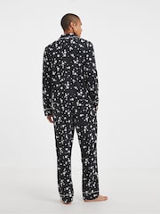 Simply Be Black Pretty Secrets Star Print Family Pyjamas - Image 2 of 4