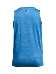 Under Armour Sky Blue Tech Twist Tank - Image 2 of 4