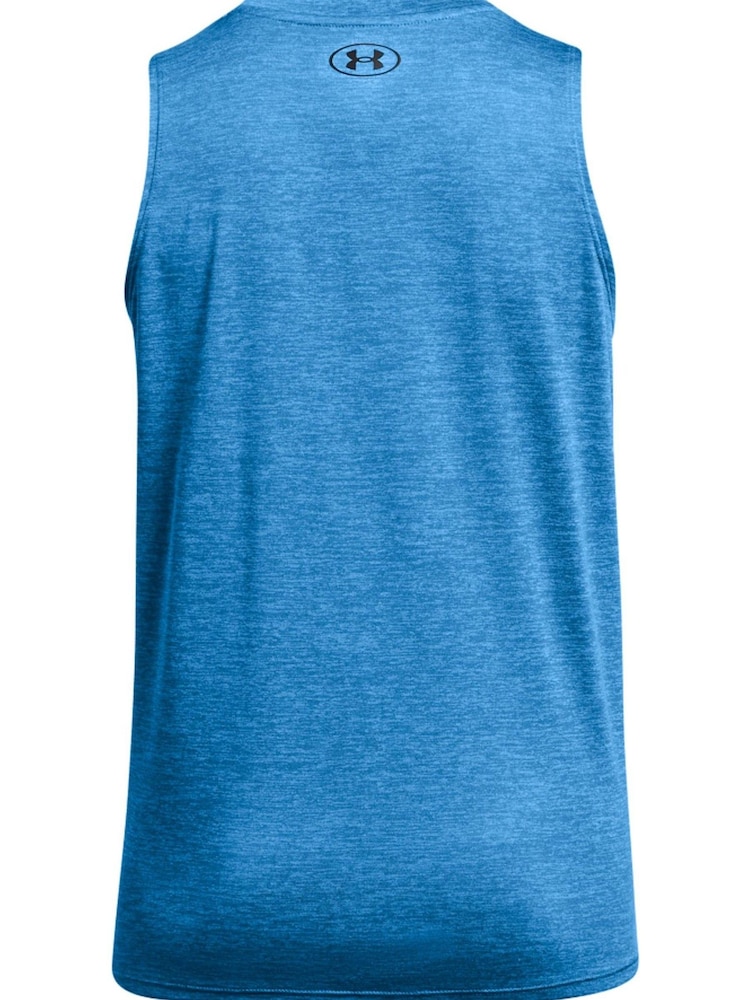 Under Armour Sky Blue Tech Twist Tank - Image 4 of 4