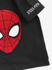Black Spider-Man Superhero License T-Shirt (3mths-8yrs) - Image 3 of 3
