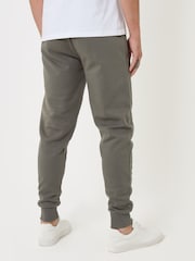 Threadbare Grey/Green Cotton Blend Cuffed Joggers - Image 3 of 4