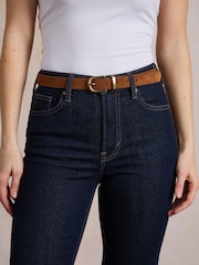 Lakeland Leather Tan Suede Kelsick Belt - Image 1 of 4