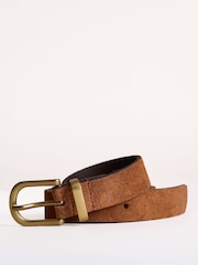 Lakeland Leather Tan Suede Kelsick Belt - Image 2 of 4