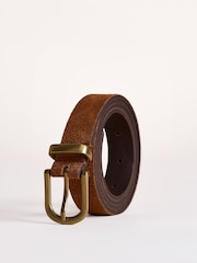 Lakeland Leather Tan Suede Kelsick Belt - Image 4 of 4