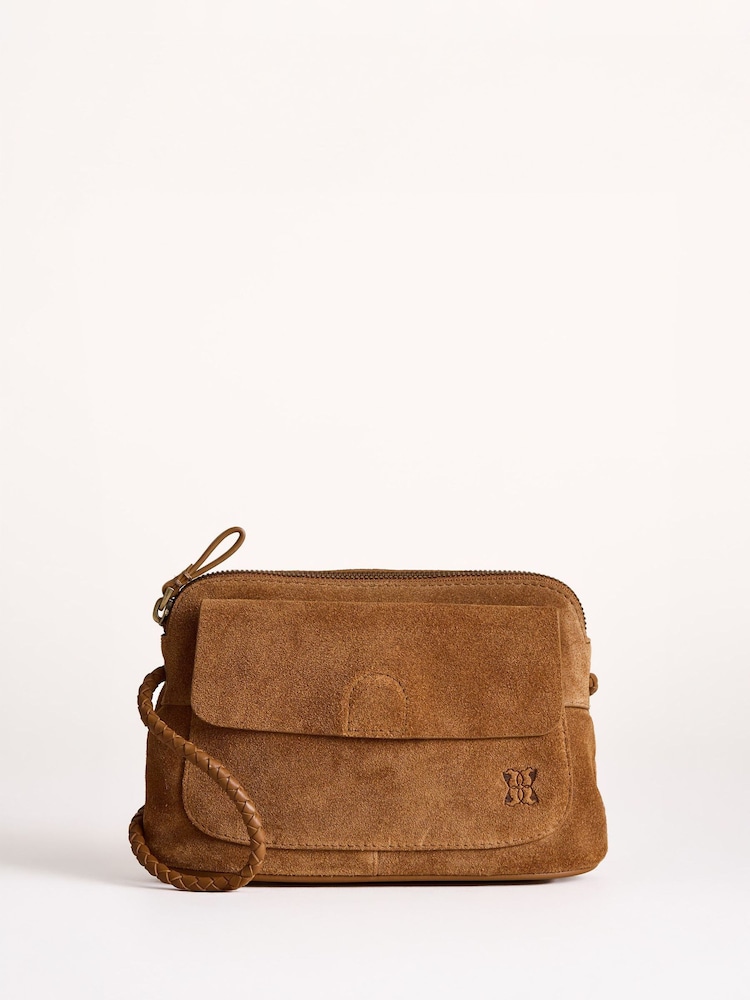 Smeđa - Lakeland Leather Torba sa kaišem preko tela Stavelei - Slika 2 od 5 Smeđa - Lakeland Leather Torba sa kaišem preko tela Stavelei - Slika 2 od 5