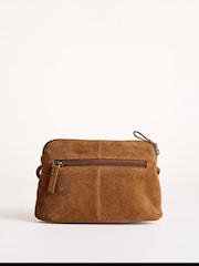 Smeđa - Lakeland Leather Torba sa kaišem preko tela Stavelei - Slika 3 od 5