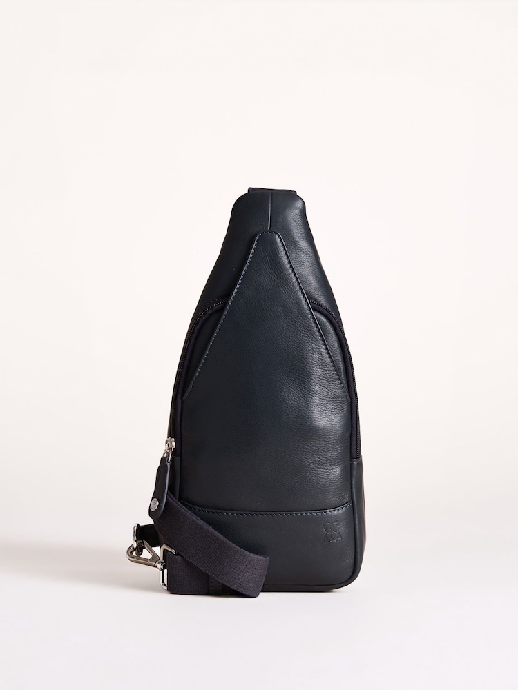 Blau - Lakeland Leather Langham Sling Backpack - Bild 2 von 6 Blau - Lakeland Leather Langham Sling Backpack - Bild 2 von 6