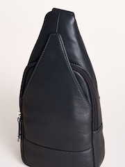 Blau - Lakeland Leather Langham Sling Backpack - Bild 6 von 6