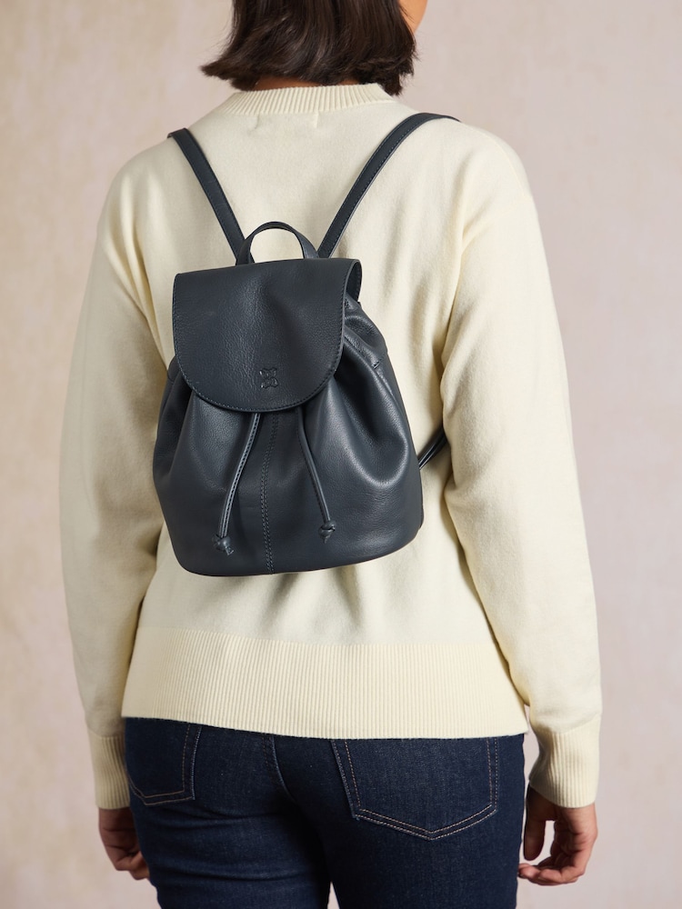 Lakeland Leather Blue Brampton Backpack - Image 1 of 6