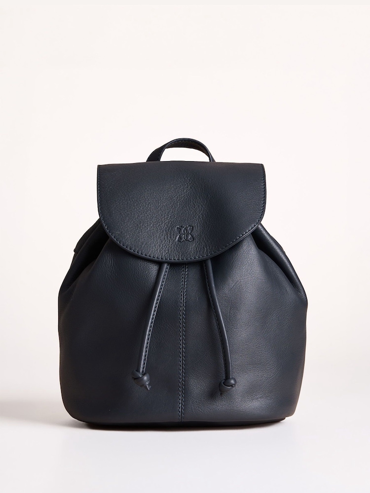 Lakeland Leather Blue Brampton Backpack - Image 2 of 6