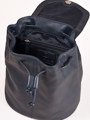 Lakeland Leather Blue Brampton Backpack - Image 5 of 6