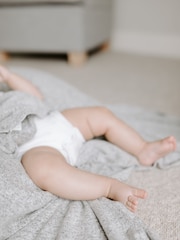 aden + anais™ Grey Snuggle Knit™ Large Blanket - Image 1 of 3