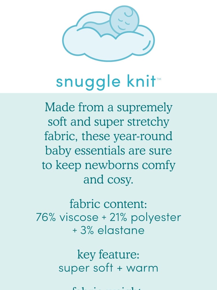aden + anais™ Grey Snuggle Knit™ Large Blanket - Image 3 of 3
