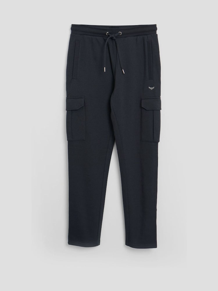 Threadbare Grey Cotton Rich Cargo Joggers - Image 5 of 5 Threadbare Grey Cotton Rich Cargo Joggers - Image 5 of 5