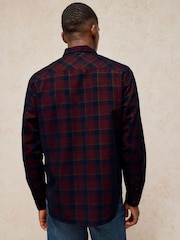 White Stuff Red Bruton Cord Check Shirt - Image 3 of 6