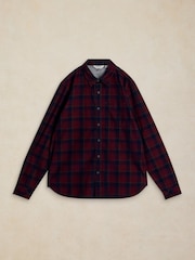 White Stuff Red Bruton Cord Check Shirt - Image 5 of 6