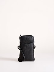 Lakeland Leather Black Bowston Phone Bag - Image 2 of 6