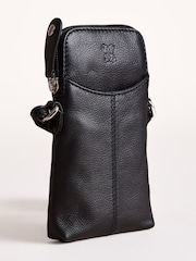Lakeland Leather Black Bowston Phone Bag - Image 6 of 6