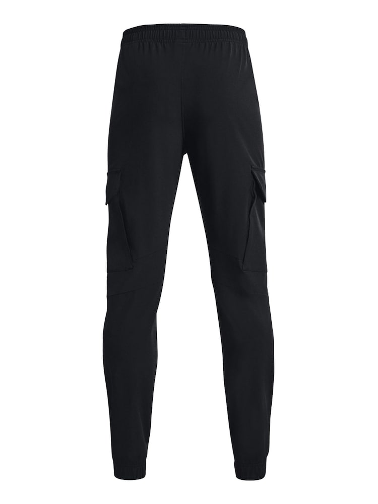 Under Armour Pennant Woven Cargo Black Joggers - Image 2 of 2