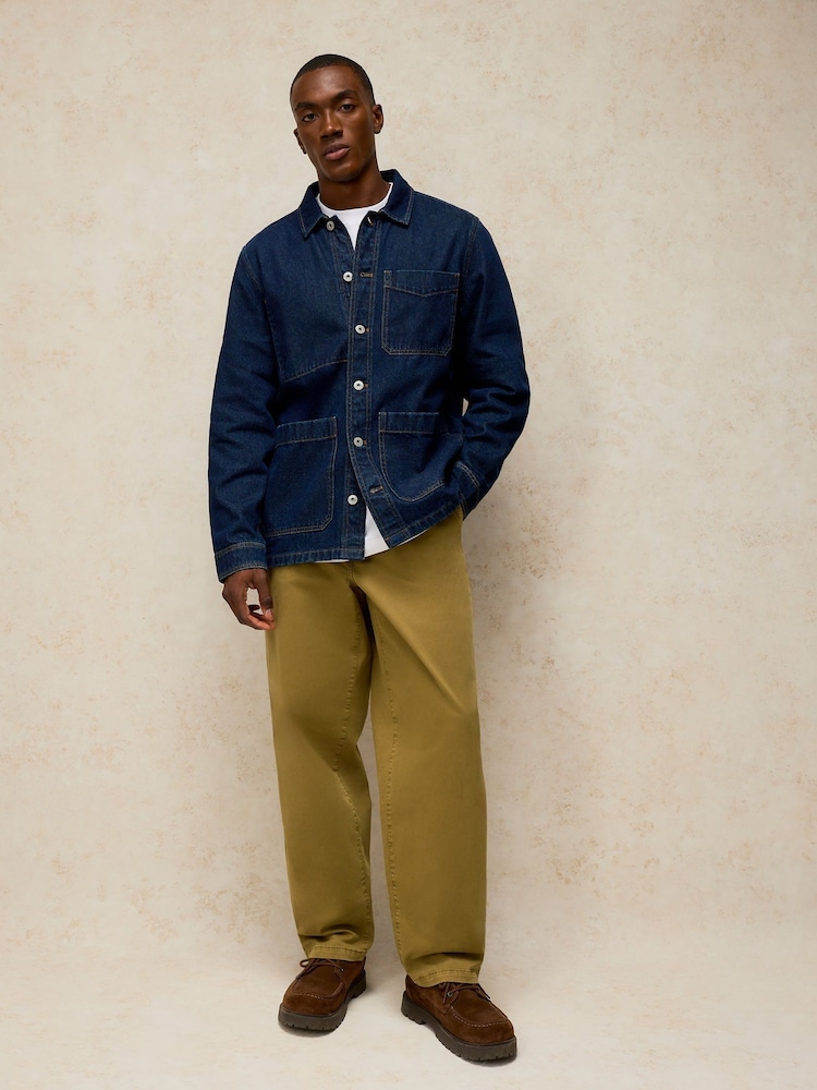 White Stuff Blue Westgate Denim Workwear Jacket - Image 1 of 6 White Stuff Blue Westgate Denim Workwear Jacket - Image 1 of 6