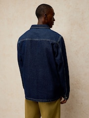 White Stuff Blue Westgate Denim Workwear Jacket - Image 3 of 6