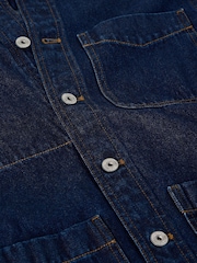 White Stuff Blue Westgate Denim Workwear Jacket - Image 5 of 6