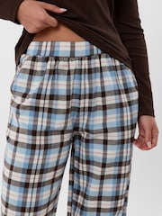 Threadbare Brown Petite Cotton Long Pyjamas Set - Image 5 of 5