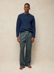 White Stuff Grey Wells Stripe  Pyjama Bottoms - Image 1 of 6