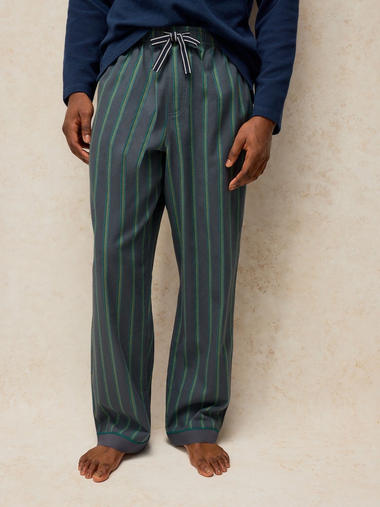 White Stuff Grey Wells Stripe  Pyjama Bottoms - Image 2 of 6