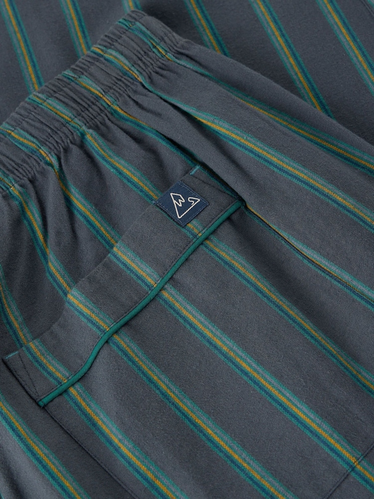 White Stuff Grey Wells Stripe  Pyjama Bottoms - Image 6 of 6