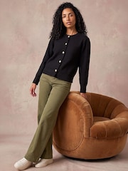 Roman Black Multi Button Knit Cardigan - Image 2 of 4