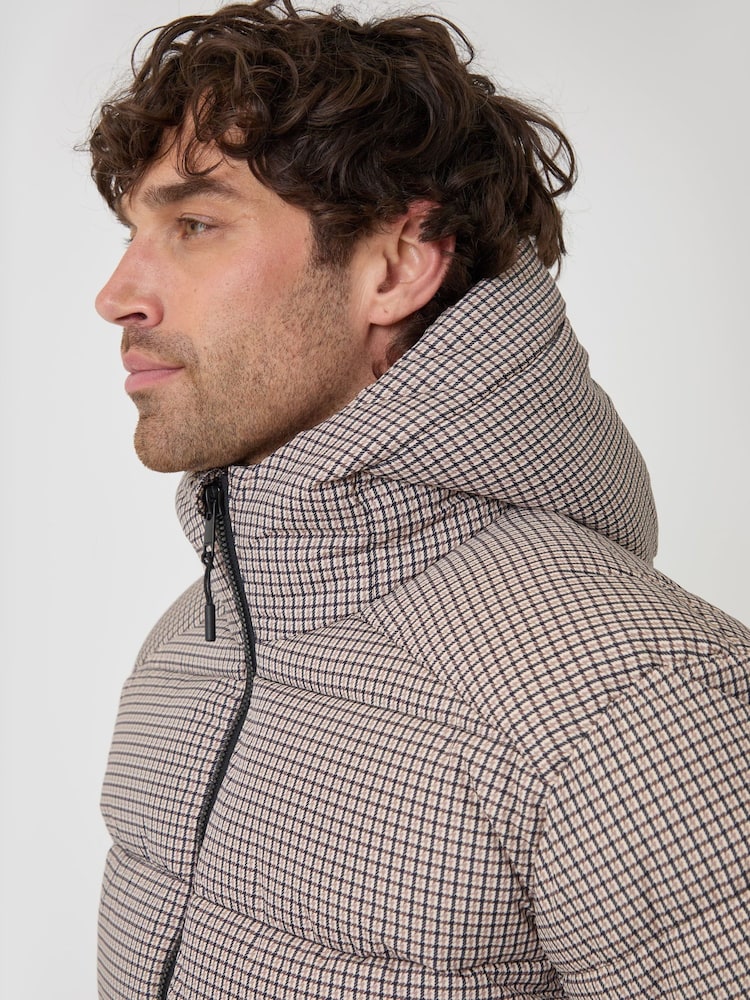 Threadbare Showerproof Hooded Puffer Coat - Slika 2 od 5