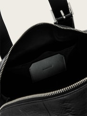 AllSaints Black Ares Grain Shoulder Bag - Image 3 of 7
