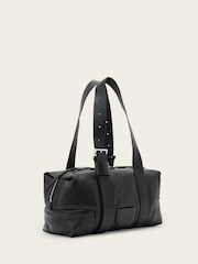 AllSaints Black Ares Grain Shoulder Bag - Image 4 of 7
