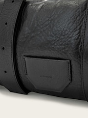AllSaints Black Ares Grain Shoulder Bag - Image 5 of 7
