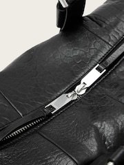 AllSaints Black Ares Grain Shoulder Bag - Image 6 of 7