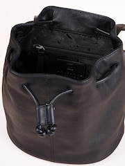 Lakeland Leather Black Brampton Backpack - Image 4 of 6