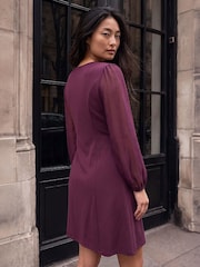 Күлгін - Roman Petite Button Dress - 4суретінің 3 суреті