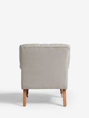 Laura Ashley Vivienne Soft Silver Ropsley Accent Chair - Image 4 of 8