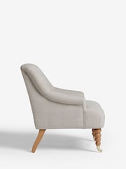 Laura Ashley Vivienne Soft Silver Ropsley Accent Chair - Image 6 of 8