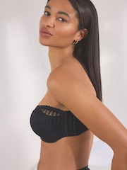 Black/Nude Graphic Lace Strapless Multiway Bras 2 Pack - Image 2 of 9
