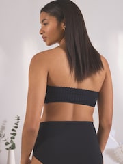 Black/Nude Graphic Lace Strapless Multiway Bras 2 Pack - Image 4 of 9