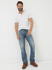 FatFace Blue Bootcut Jeans - Image 1 of 1