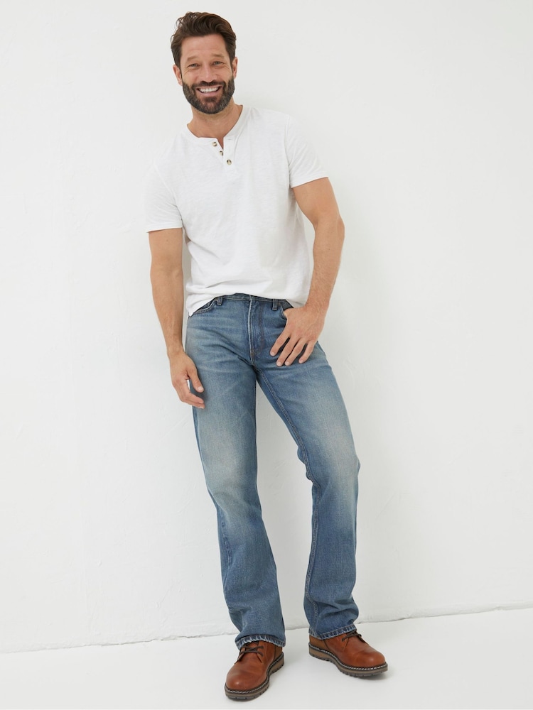 FatFace Blue Bootcut Jeans - Image 1 of 1 FatFace Blue Bootcut Jeans - Image 1 of 1