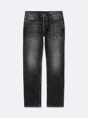 AllSaints Slim Düz Cins Şalvar - 8şəkildən 8 şəkil