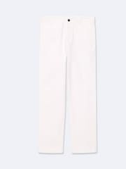 AllSaints White Tower Straight Chino Trousers - Image 5 of 5