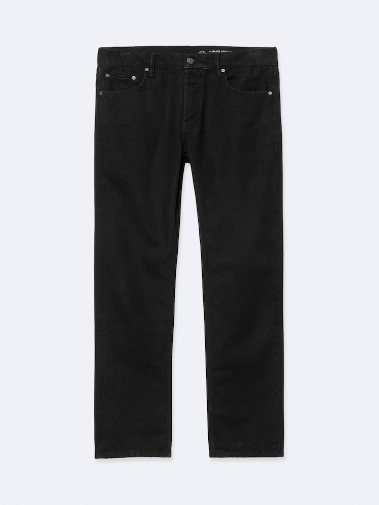AllSaints Normal Düz Cins şalvar - 8şəkildən 8 şəkil