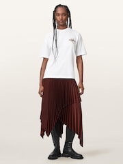 AllSaints White Valen Etta T-Shirt - Image 2 of 7