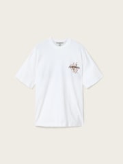 AllSaints White Valen Etta T-Shirt - Image 7 of 7